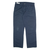 DICKIES Mens Trousers Blue Regular Straight W38 L32