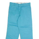 DICKIES Chino Mens Trousers Blue Regular Straight W32 L27
