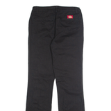 DICKIES Chino Womens Trousers Black Regular Straight W27 L31