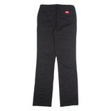 DICKIES Chino Womens Trousers Black Regular Straight W27 L31