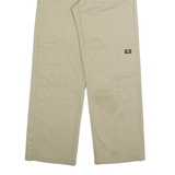 DICKIES Chino Mens Trousers Beige Regular Straight W30 L30