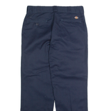 DICKIES Chino Mens Trousers Blue Regular Straight W34 L30