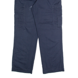 DICKIES Cargo Mens Trousers Blue Regular Straight W34 L32