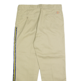 DICKIES Chino Mens Trousers Beige Regular Straight W36 L30