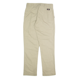 DICKIES Chino Mens Trousers Beige Regular Straight W31 L30