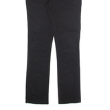 DICKIES Womens Trousers Black Regular Tapered W26 L30