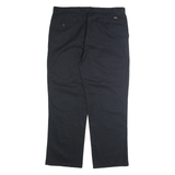 DICKIES Chino Mens Trousers Black Regular Straight W38 L30