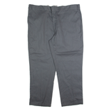DICKIES Chino Mens Trousers Grey Regular Straight W44 L30