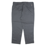 DICKIES Chino Mens Trousers Grey Regular Straight W44 L30