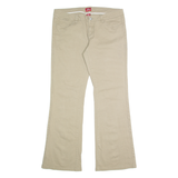 DICKIES Womens Trousers Beige Regular Bootcut W34 L31