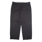 DICKIES Chino Mens Trousers Black Regular Straight W40 L30