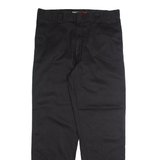 DICKIES Chino Mens Trousers Black Regular Straight W38 L34