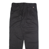 DICKIES Chino Mens Trousers Black Regular Straight W38 L34