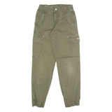 DICKIES Cargo Mens Trousers Green Regular Tapered W24 L28