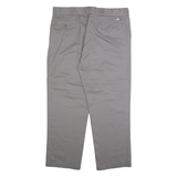DICKIES Chino Mens Trousers Grey Regular Straight W40 L30