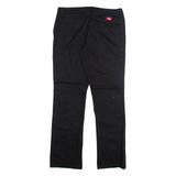 DICKIES Chino Womens Trousers Black Regular Straight W34 L32