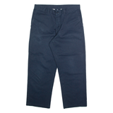 DICKIES Chino Mens Trousers Blue Regular Straight W32 L25