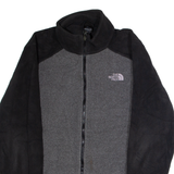THE NORTH FACE Womens Fleece Jacket Grey Colourblock M