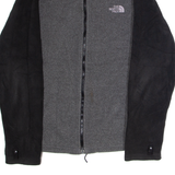 THE NORTH FACE Womens Fleece Jacket Grey Colourblock M