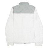 FILA Mens Fleece Jacket White Colourblock M