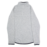 NIKE Womens Fleece Jacket Grey Knit M
