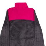 FILA Womens Fleece Jacket Grey Colourblock XS