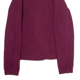 THE NORTH FACE Womens Fleece Jacket Maroon XS