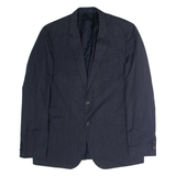 BOSS Ryan Mens Blazer Jacket Grey Pinstripe XL