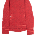 THE NORTH FACE Womens Fleece Jacket Red Knit S