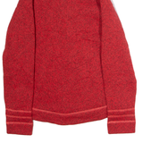 THE NORTH FACE Womens Fleece Jacket Red Knit S