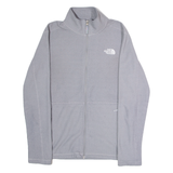 THE NORTH FACE Mens Track Jacket Grey Knit M