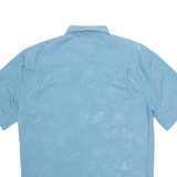 JOE HARLIN Mens Shirt Blue Crazy Pattern XL