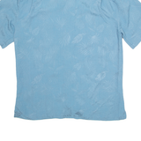 JOE HARLIN Mens Shirt Blue Crazy Pattern XL