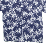 Womens Printed Blouse Blue Floral 2XL