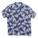 Womens Printed Blouse Blue Floral 2XL