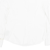 RALPH LAUREN Womens Shirt White Long Sleeve UK 8