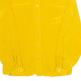 Womens Blouse Yellow Long Sleeve L