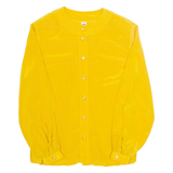 Womens Blouse Yellow Long Sleeve L