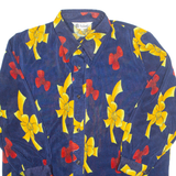 Womens Blouse Blue Long Sleeve L