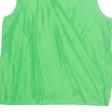 Womens Vest Green Sleeveless L