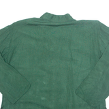 Womens Blouse Green Long Sleeve S