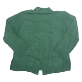 Womens Blouse Green Long Sleeve S