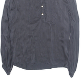 Womens Top Grey Long Sleeve L