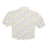 Womens Printed Blouse Pink Floral M