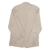 Womens Blouse Brown V-Neck Long Sleeve L