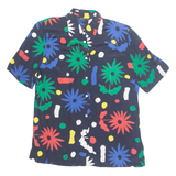 RUBY Womens Printed Shirt Blue Floral M