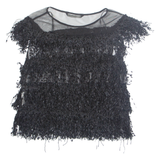 ZARA Womens Top Black S