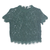 ZARA Womens Top Green S