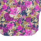 Womens Printed Top Pink Floral L