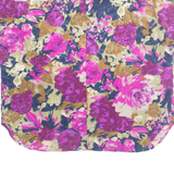 Womens Printed Top Pink Floral L